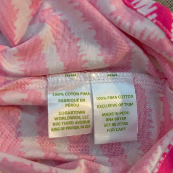 Lilly Pulitzer Pink Zebron Strapless Dress Size XS - Picture 4 of 4